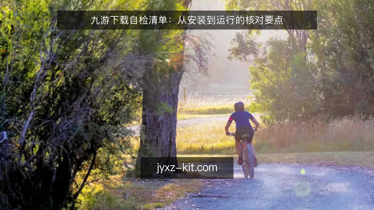 九游下载自检清单:从安装到运行的核对要点